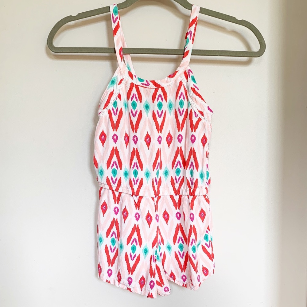 Girls ikat Romper